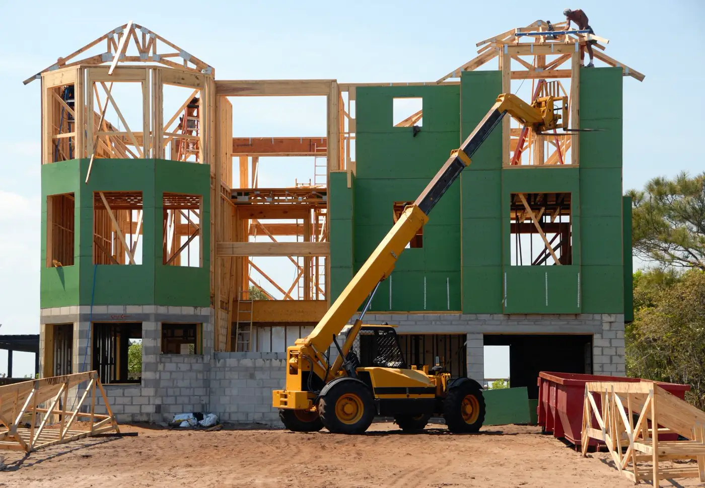 House under construction