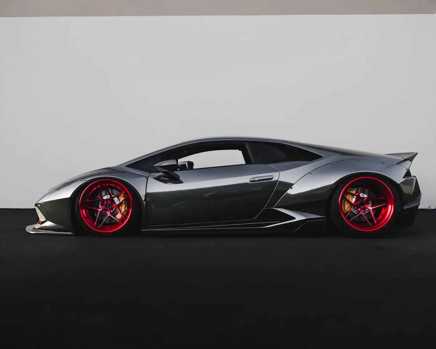 Open garage bay